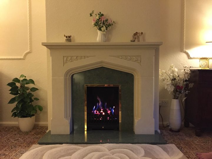 Open fireplace, auntie B's